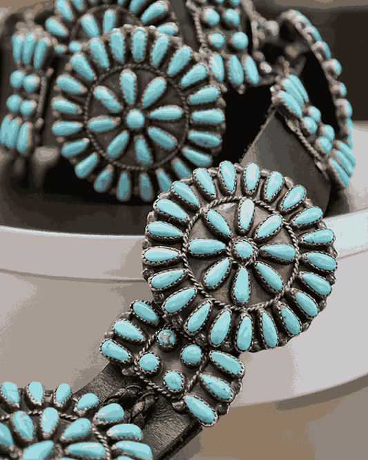 Turquoise Concho Belt, additional view 2