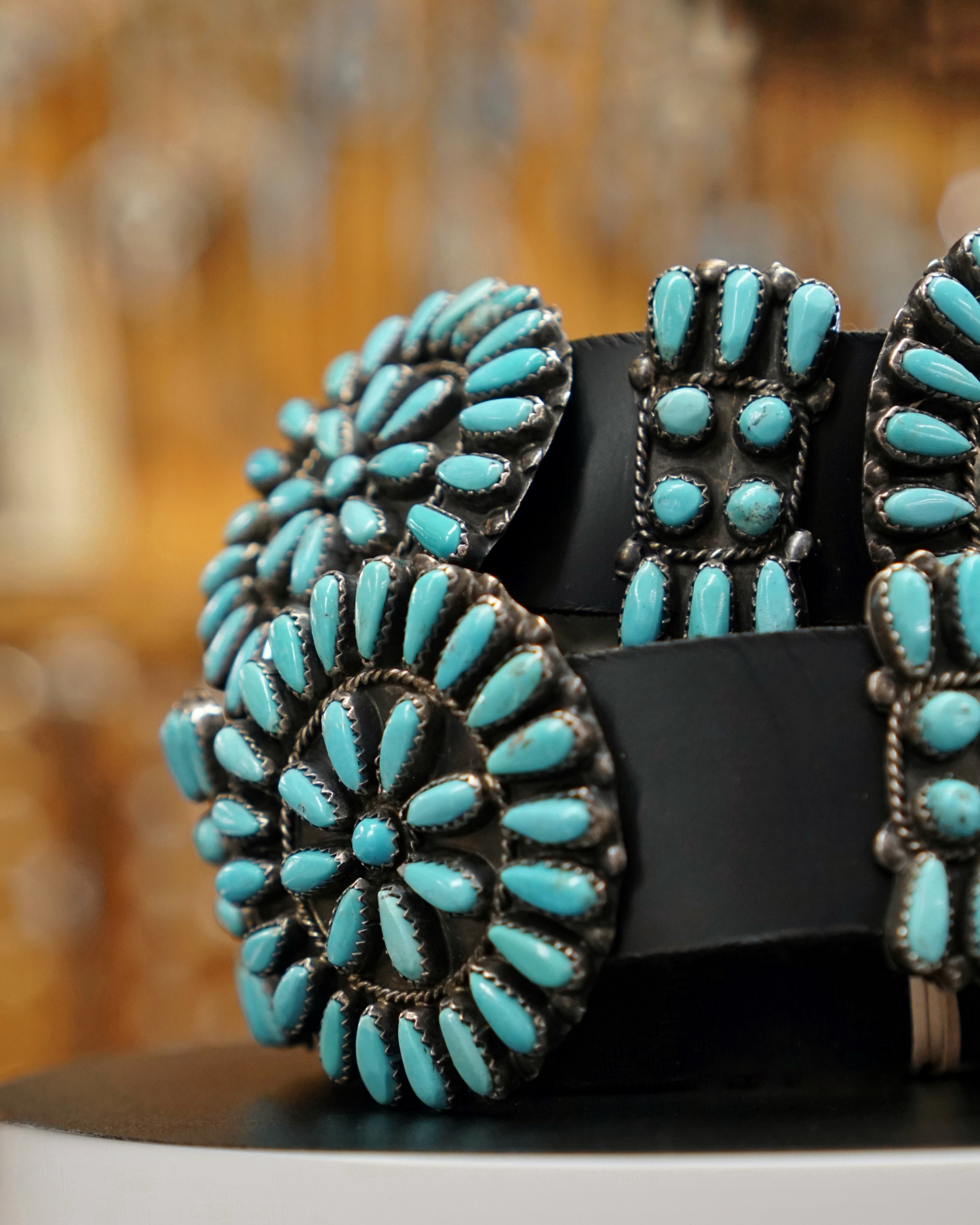 Turquoise Concho Belt