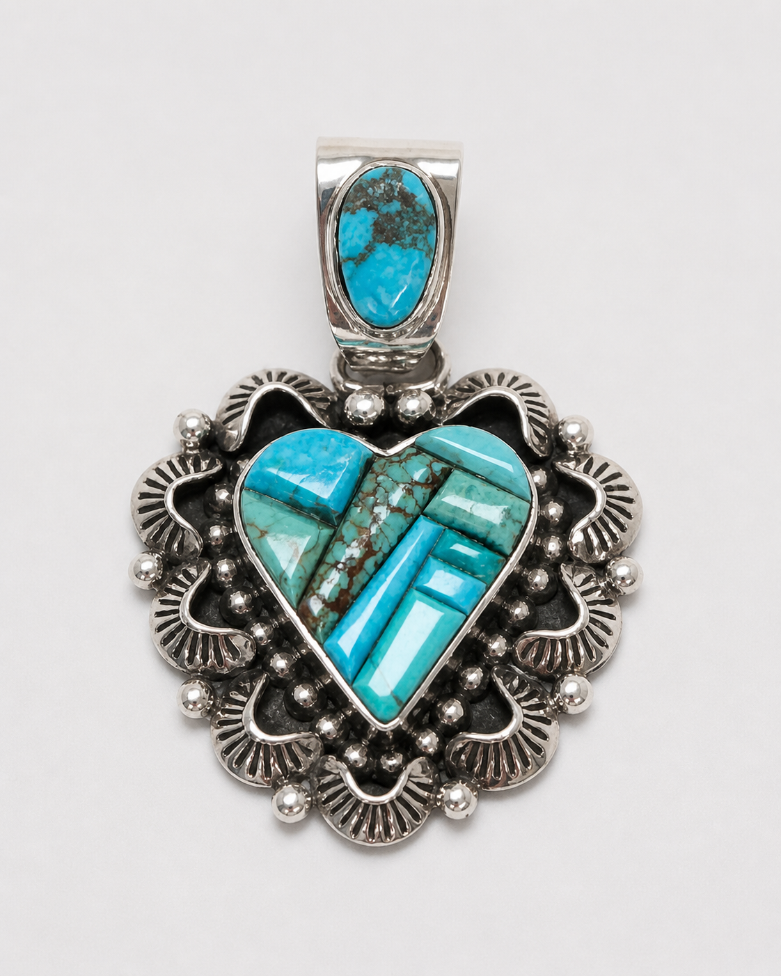 Turquoise Heart Pendant