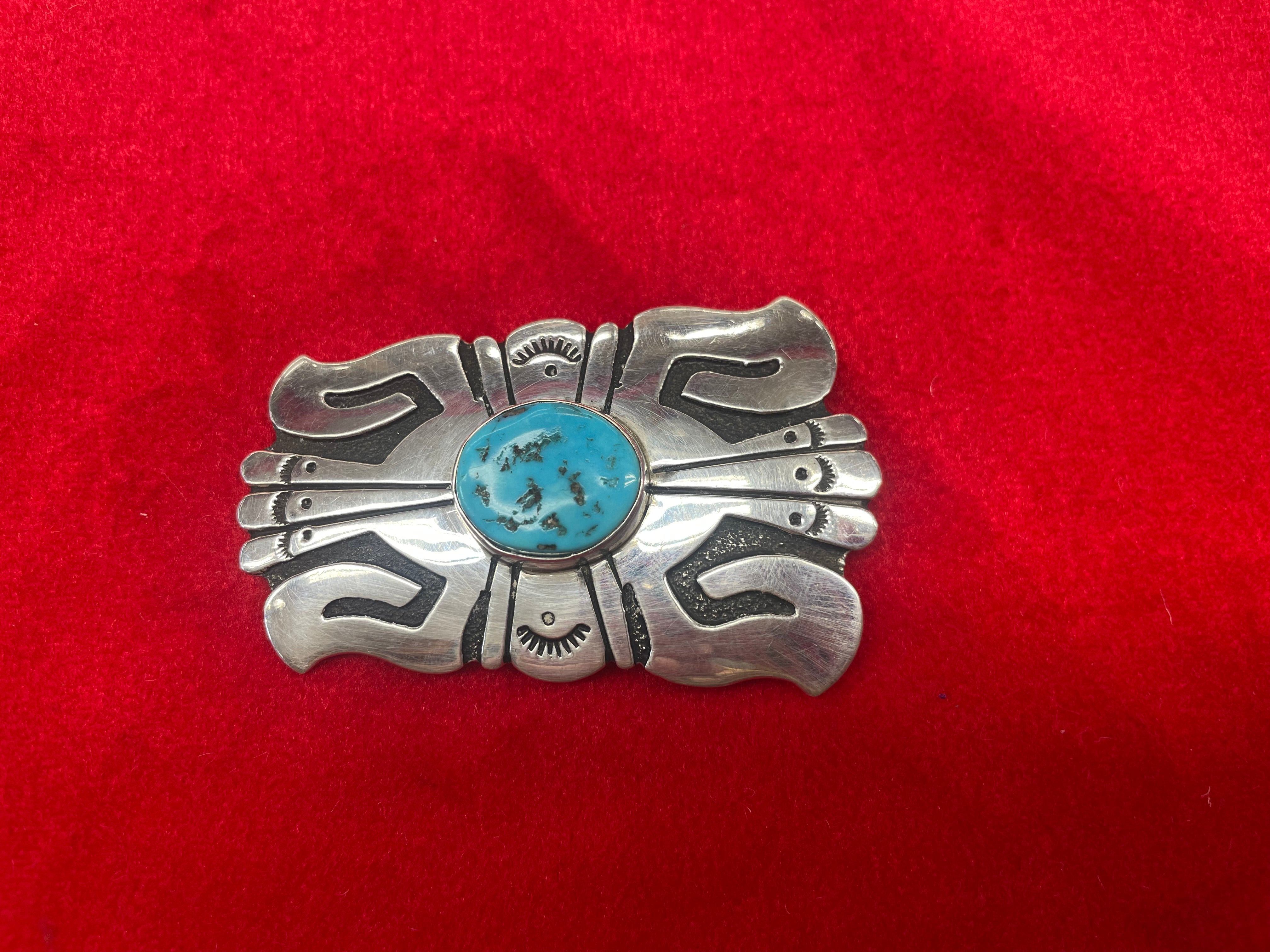 Authentic Native American Pin and Pendant by Famous Artist Tommy Singe ...