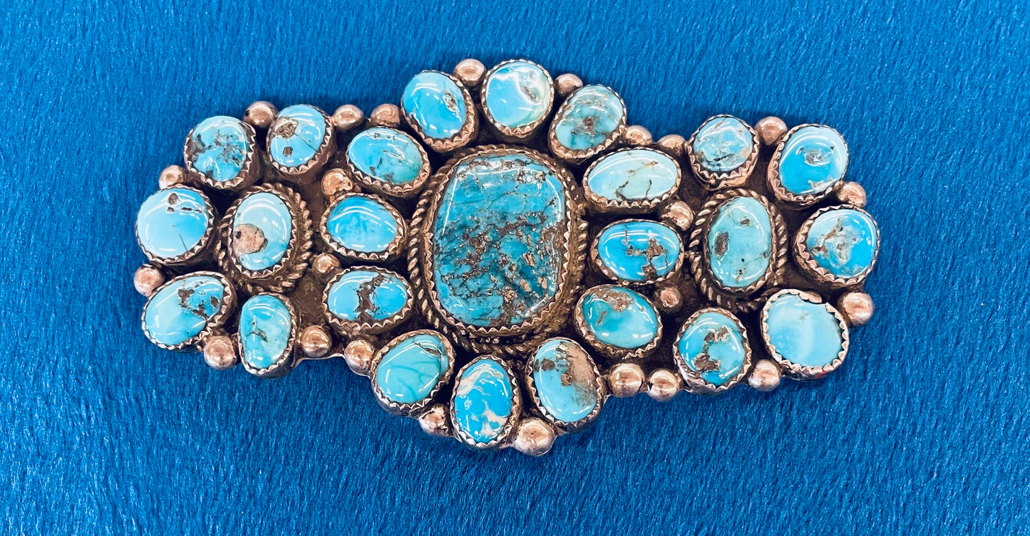 Vintage Turquoise Pin