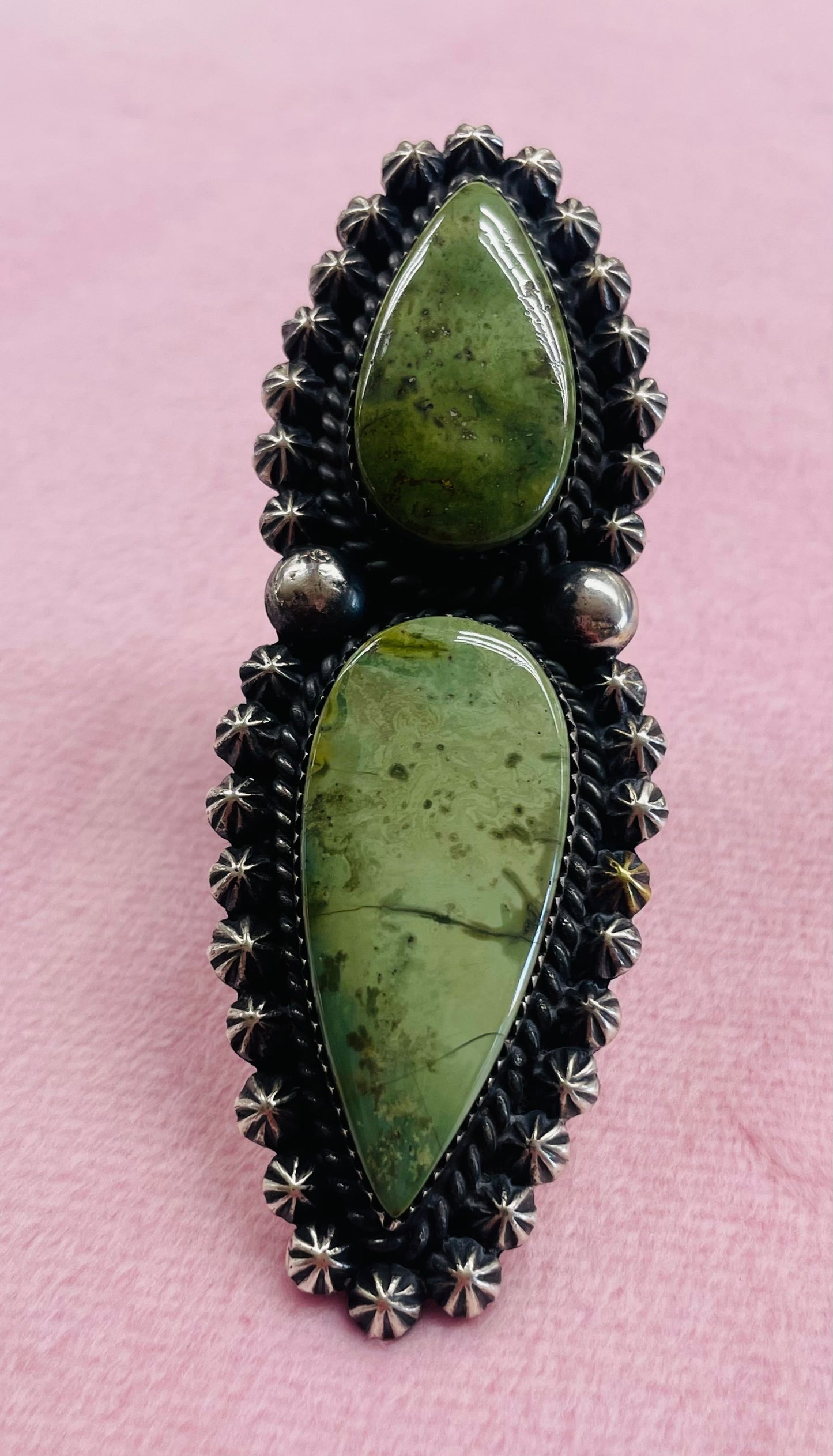 Green Turquoise Ring