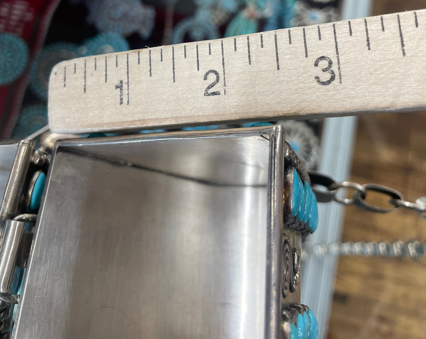 Sterling Silver and Turquoise Purse