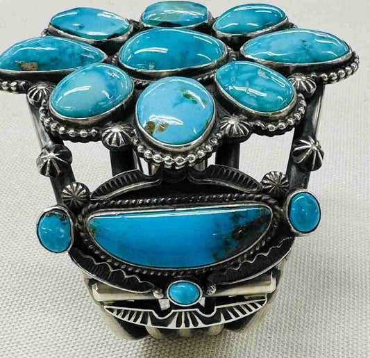 Turquoise Cluster Bracelet, additional view 2