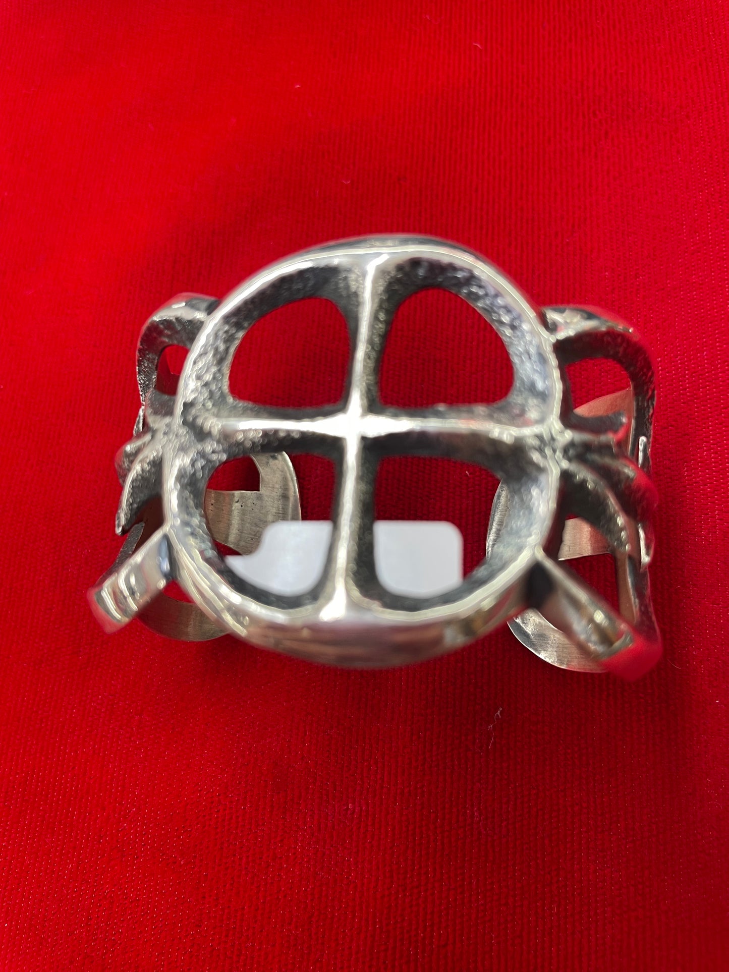 Silver Cast Bracelet