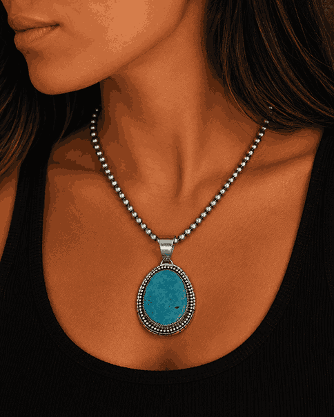 Authentic Stamp Kingman Pendant