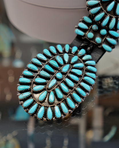 Turquoise Concho Belt