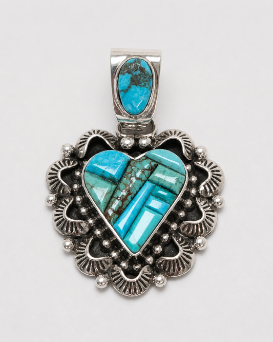 Turquoise Heart Pendant