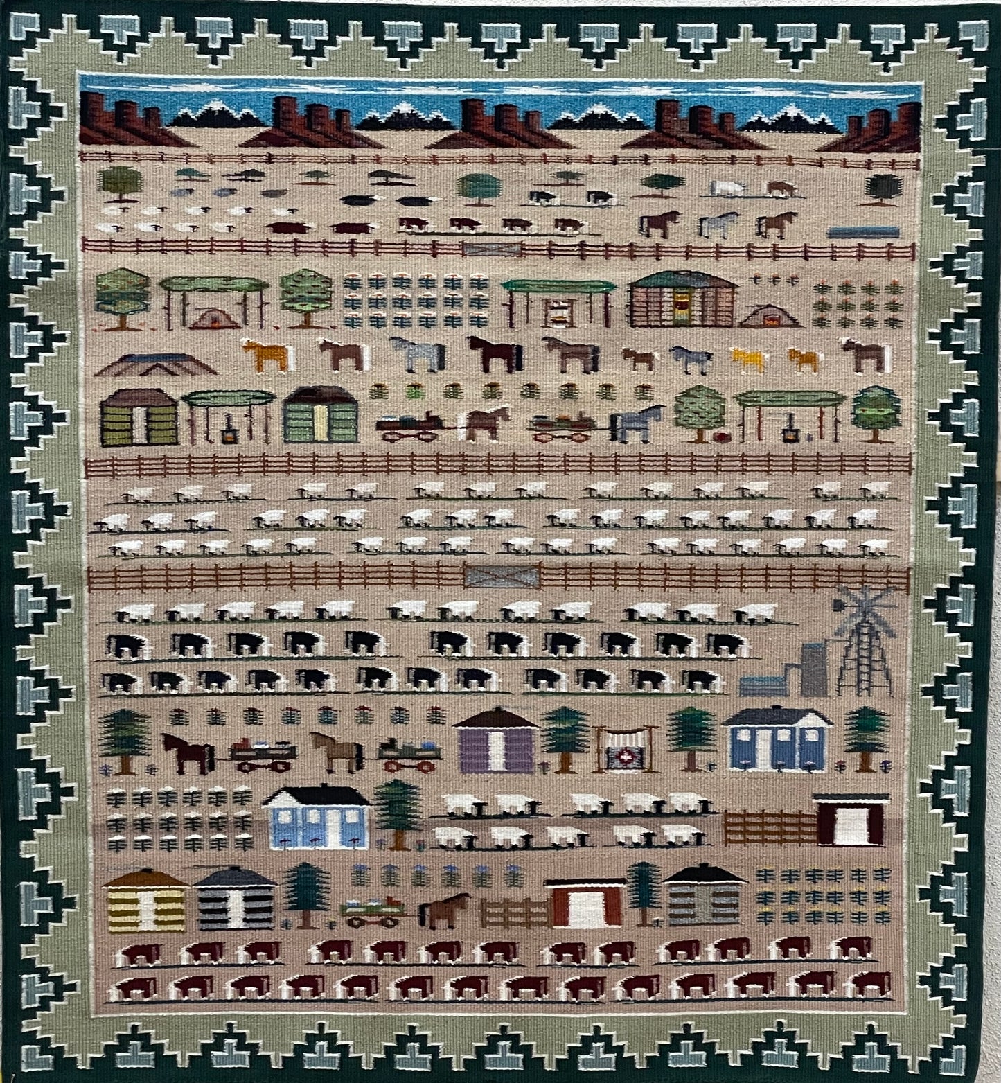 Handmade Pictorial Rug