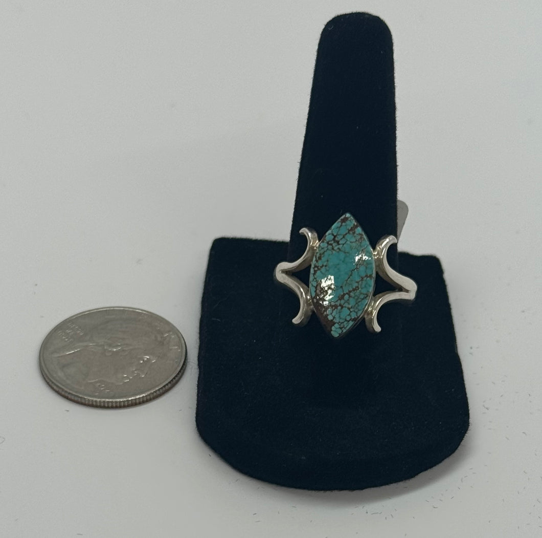 Turquoise and Silver Ring