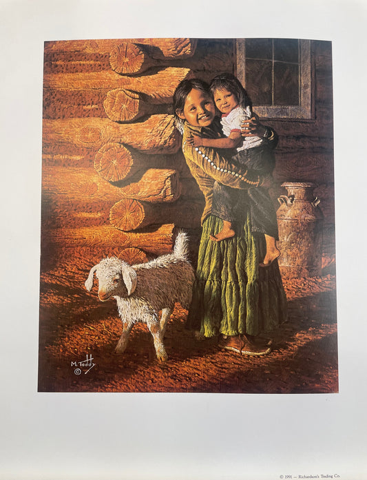 Print "Cabin/Sisters" by M. Toddy (unsigned copy)