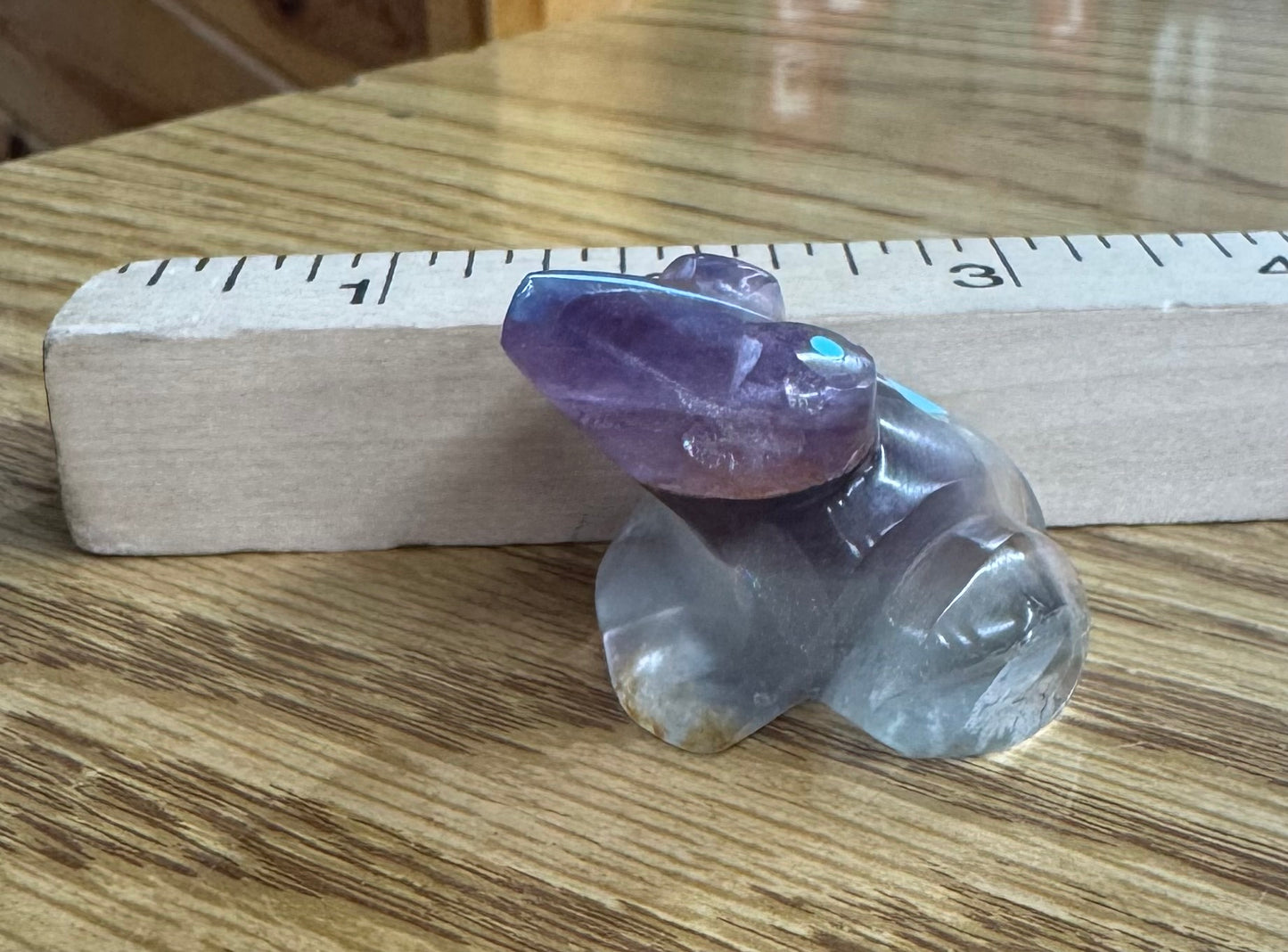 Chinese Flouirte Zuni Frog Fetish