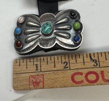 Load image into Gallery viewer, Kirk Smith Multi Stone Concho Belt
