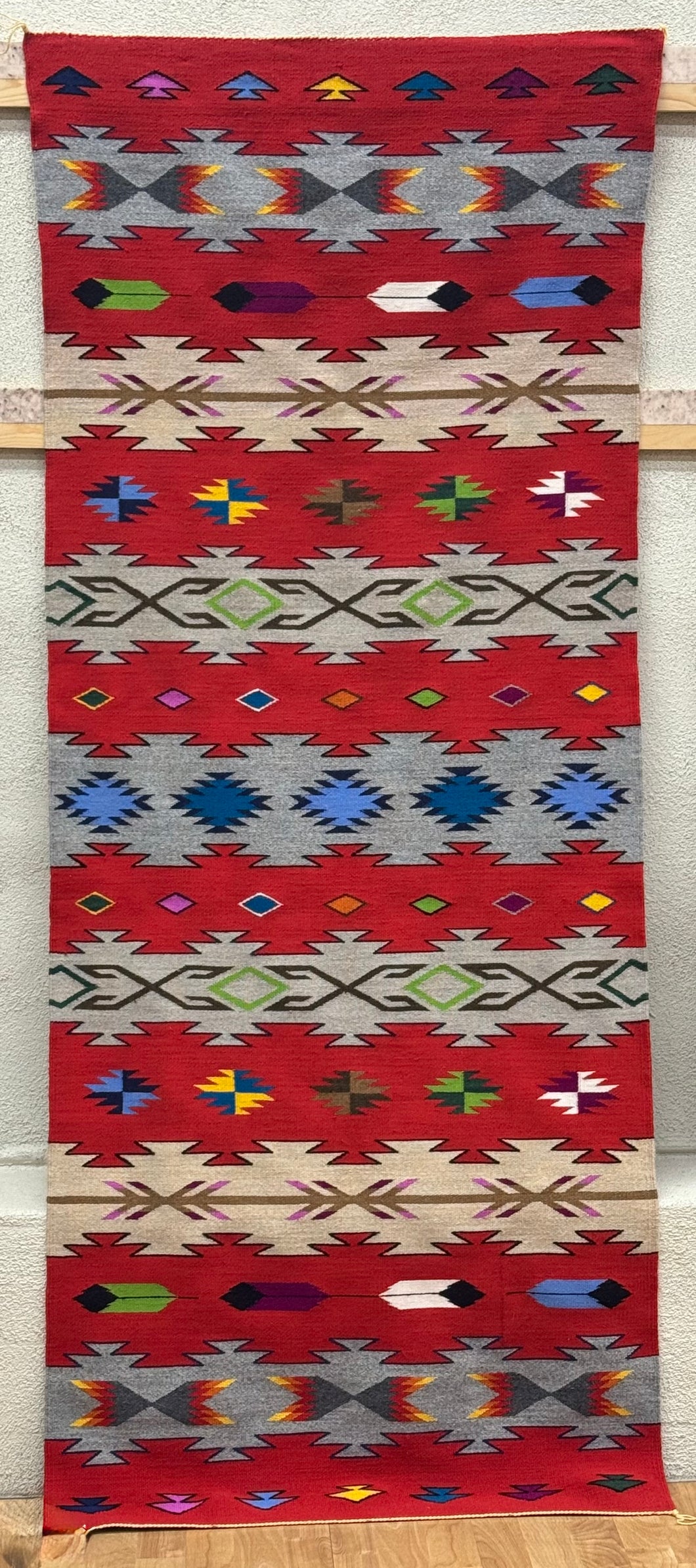 7 Foot Runner Navajo Rug