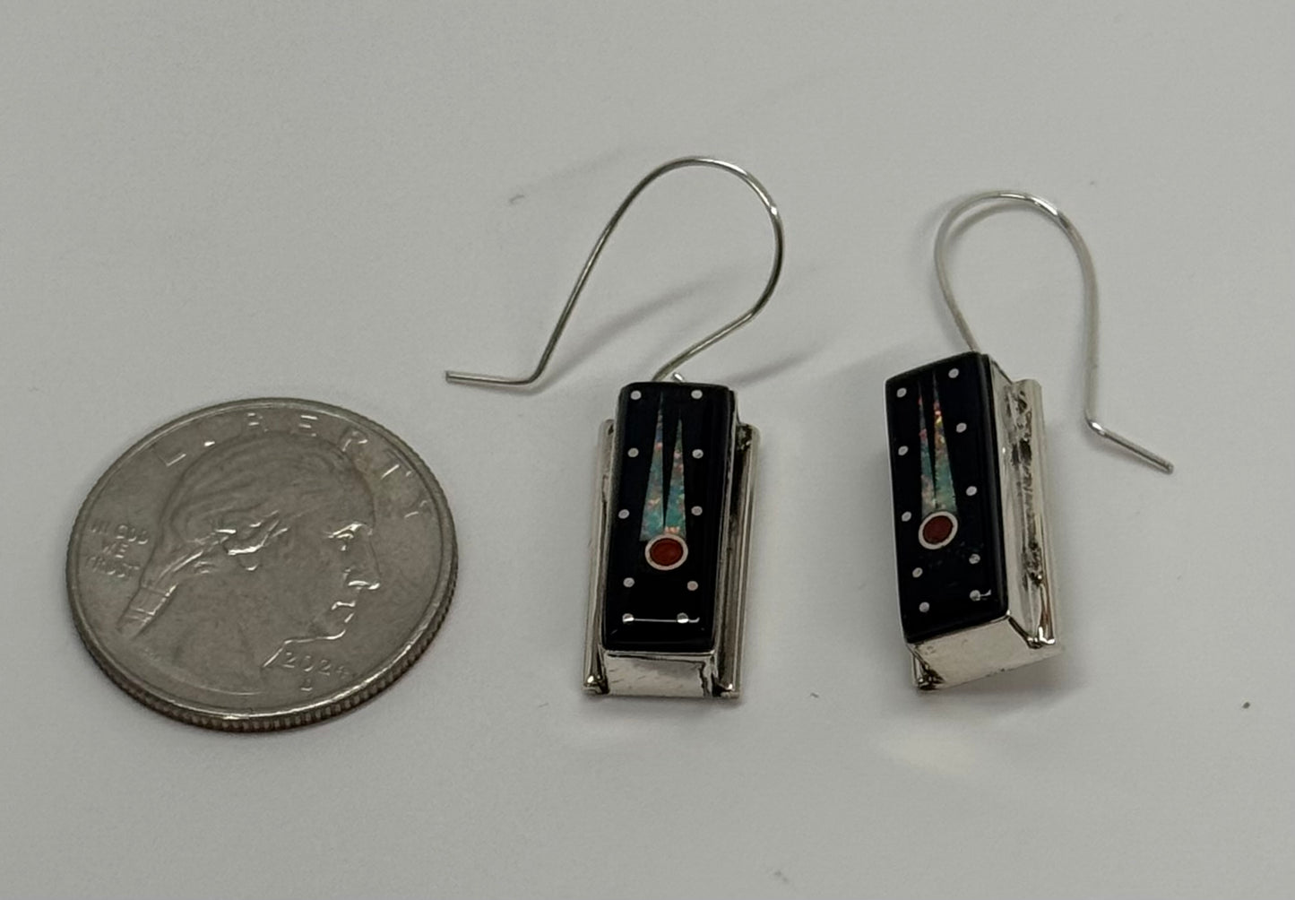 Navajo Inlay Earrings