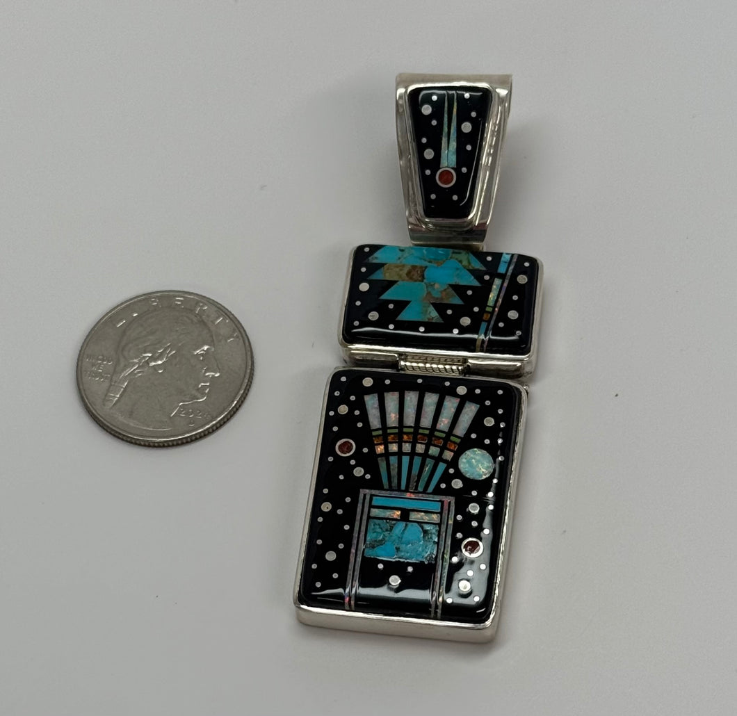 Navajo Inlay Pendant