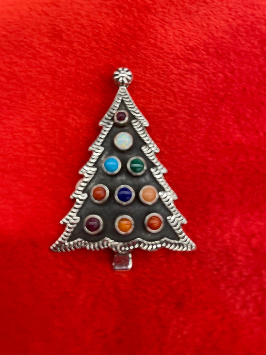 Christmas Tree Pin and Pendant