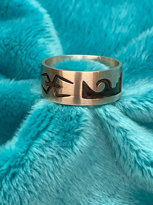 Silver Spider Ring