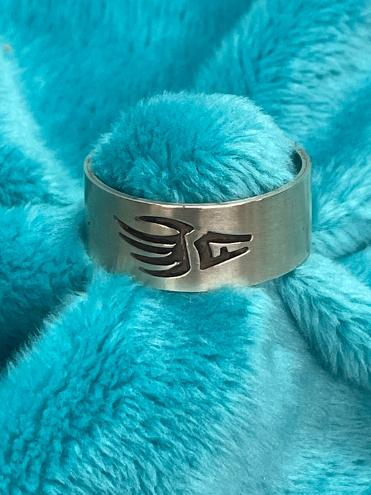 Bear Claw Silver Ring