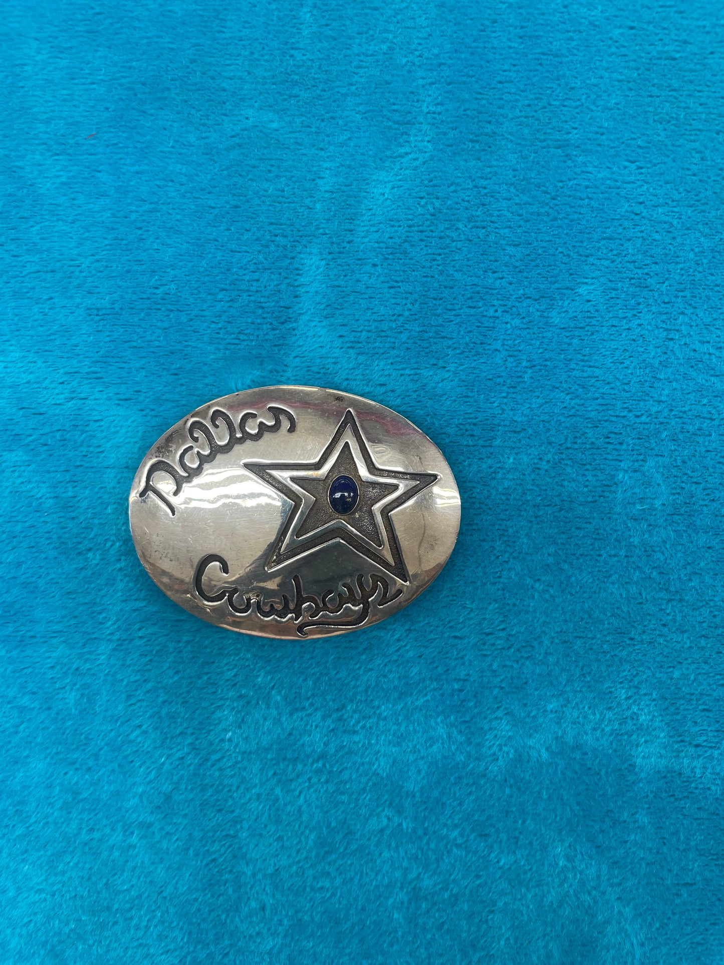 Dallas Cowboys Silver Buckle