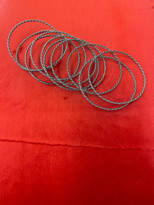 Silver Bangle Bracelets