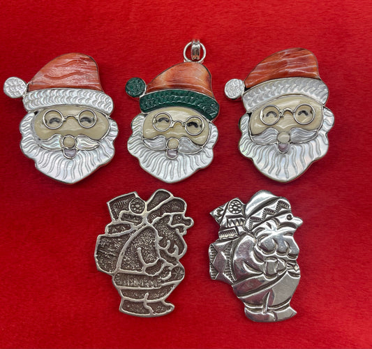 Zuni Santa Pin/Pendant
