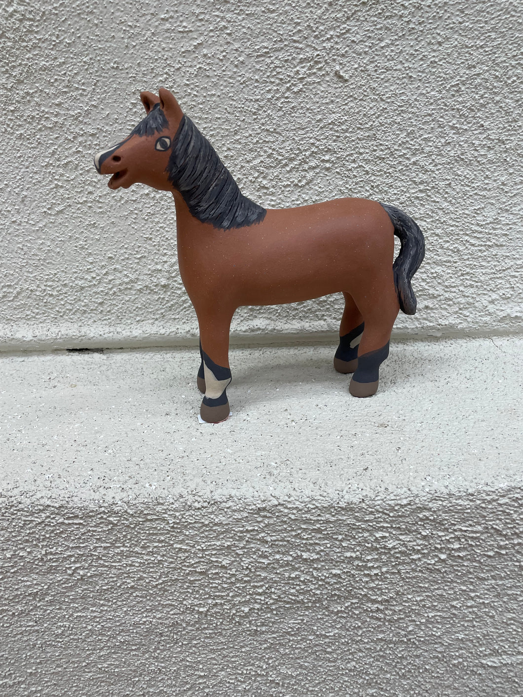 Horse Figurine Pottery