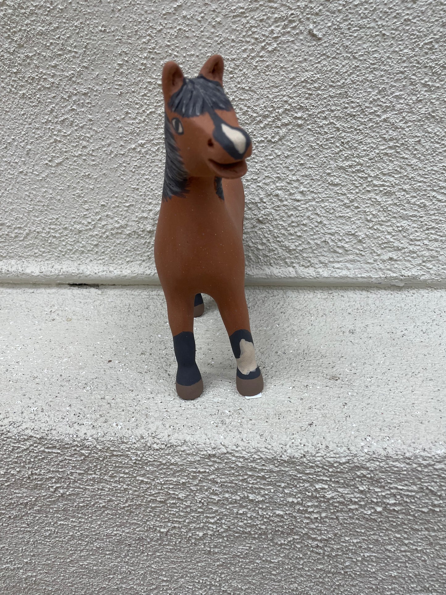 Horse Figurine Pottery