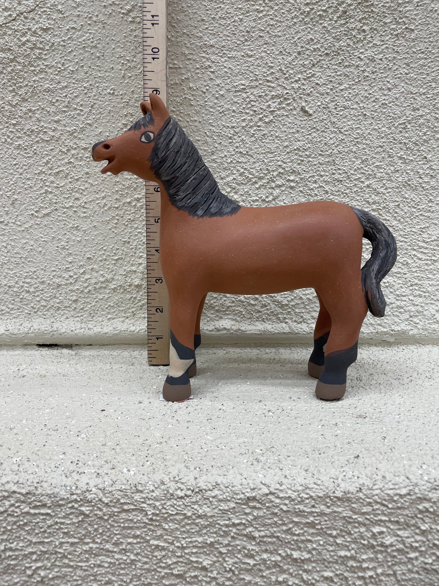 Horse Figurine Pottery