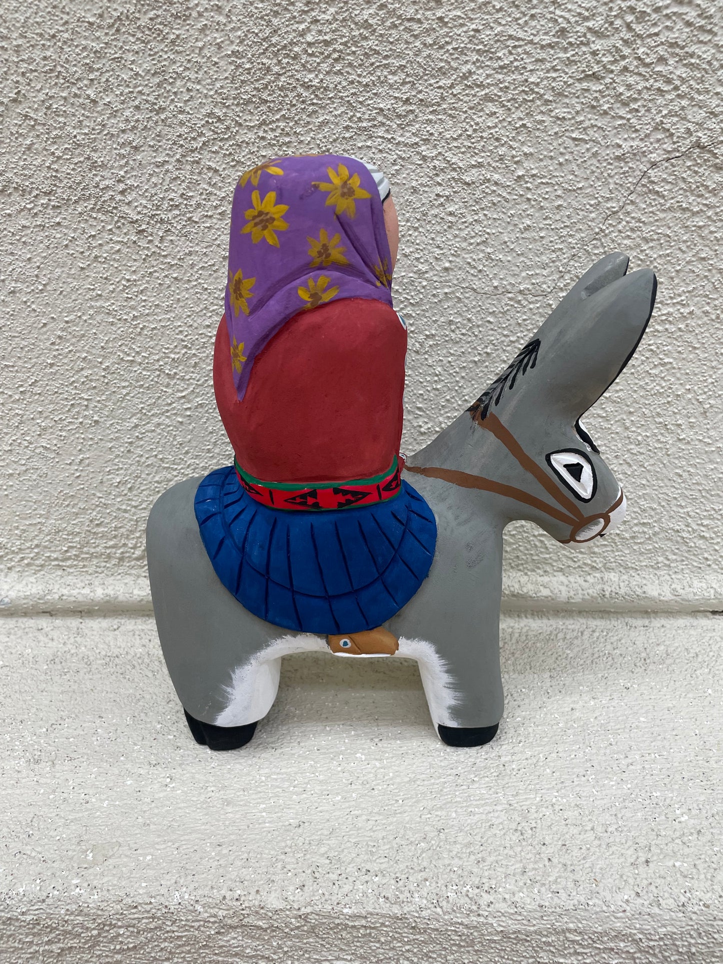 Donkey and Lady Pottery