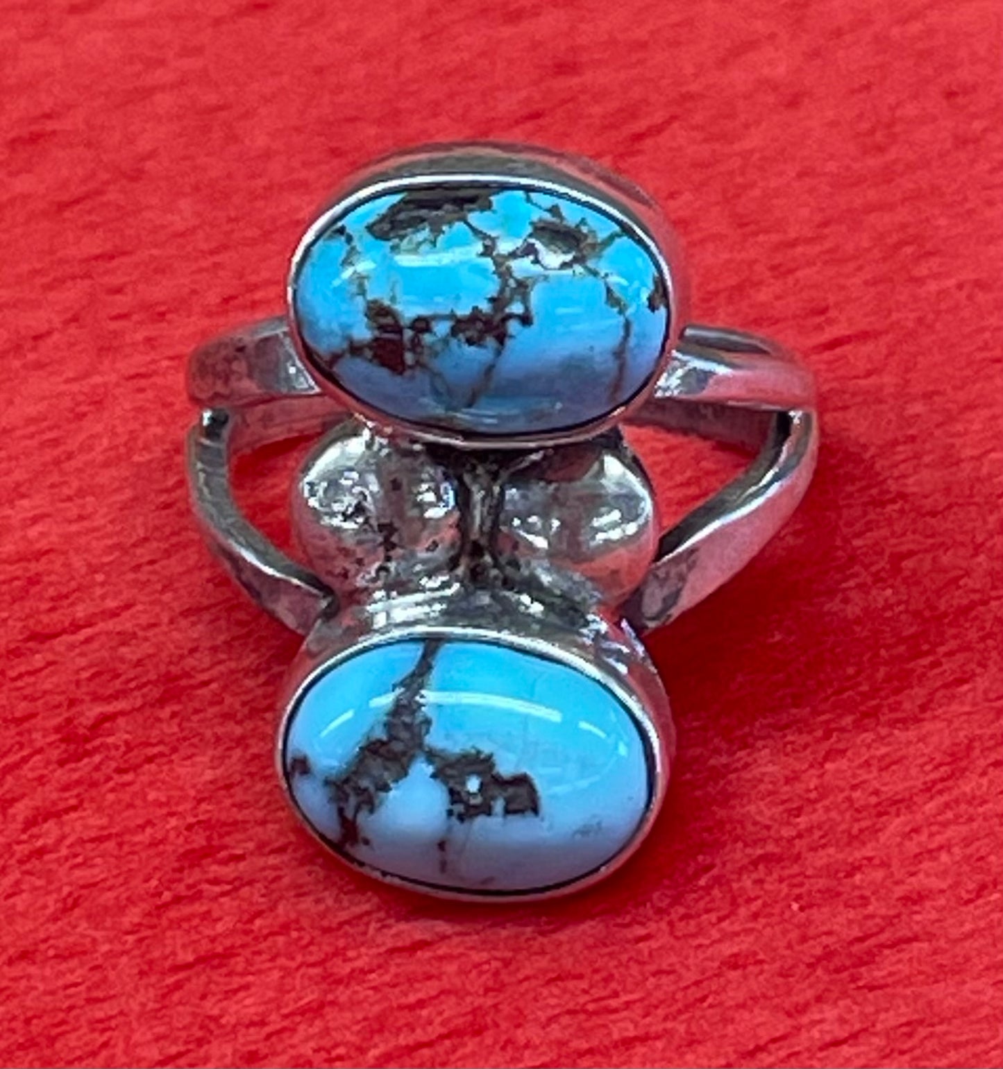 Sterling Silver and Turquoise Ring