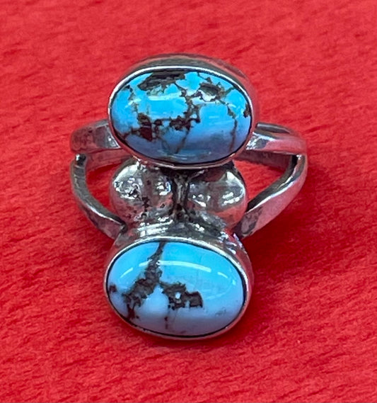 Sterling Silver and Turquoise Ring
