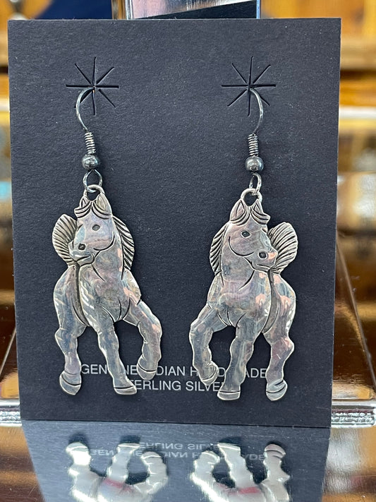 Flying Horse Earrings