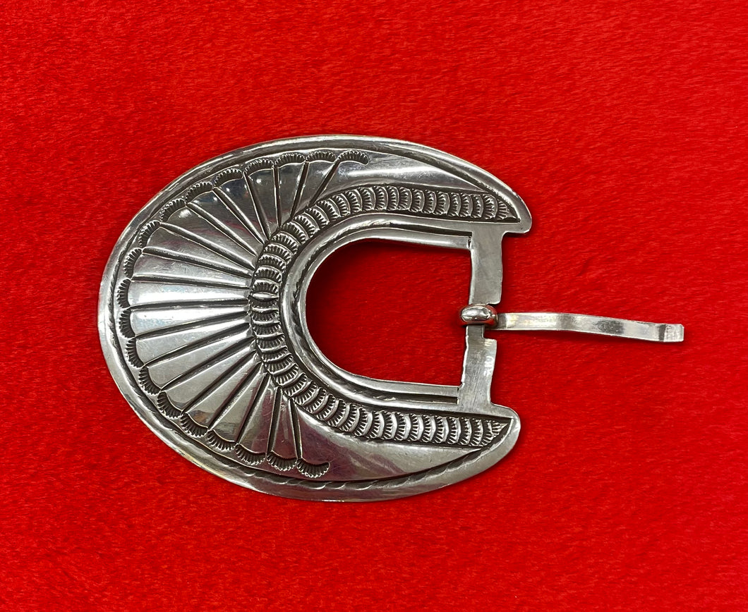 Native American Sterling Silver Buckle