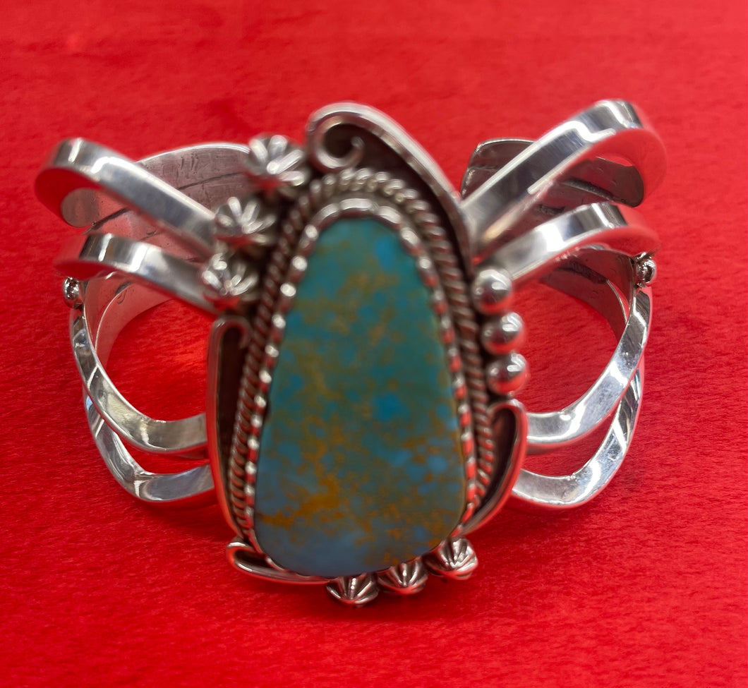 Royston Turquoise and Silver Bracelet