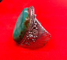 Load image into Gallery viewer, Royston Turquoise and Silver Ring
