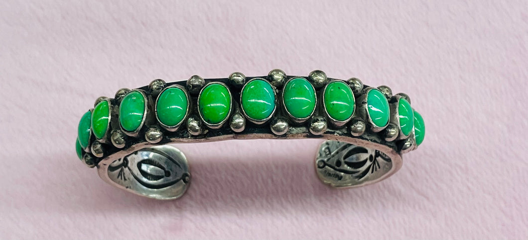 Mojave Green Turquoise Bracelet