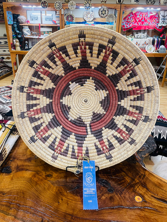 1st Place Ribbon Navajo Basket