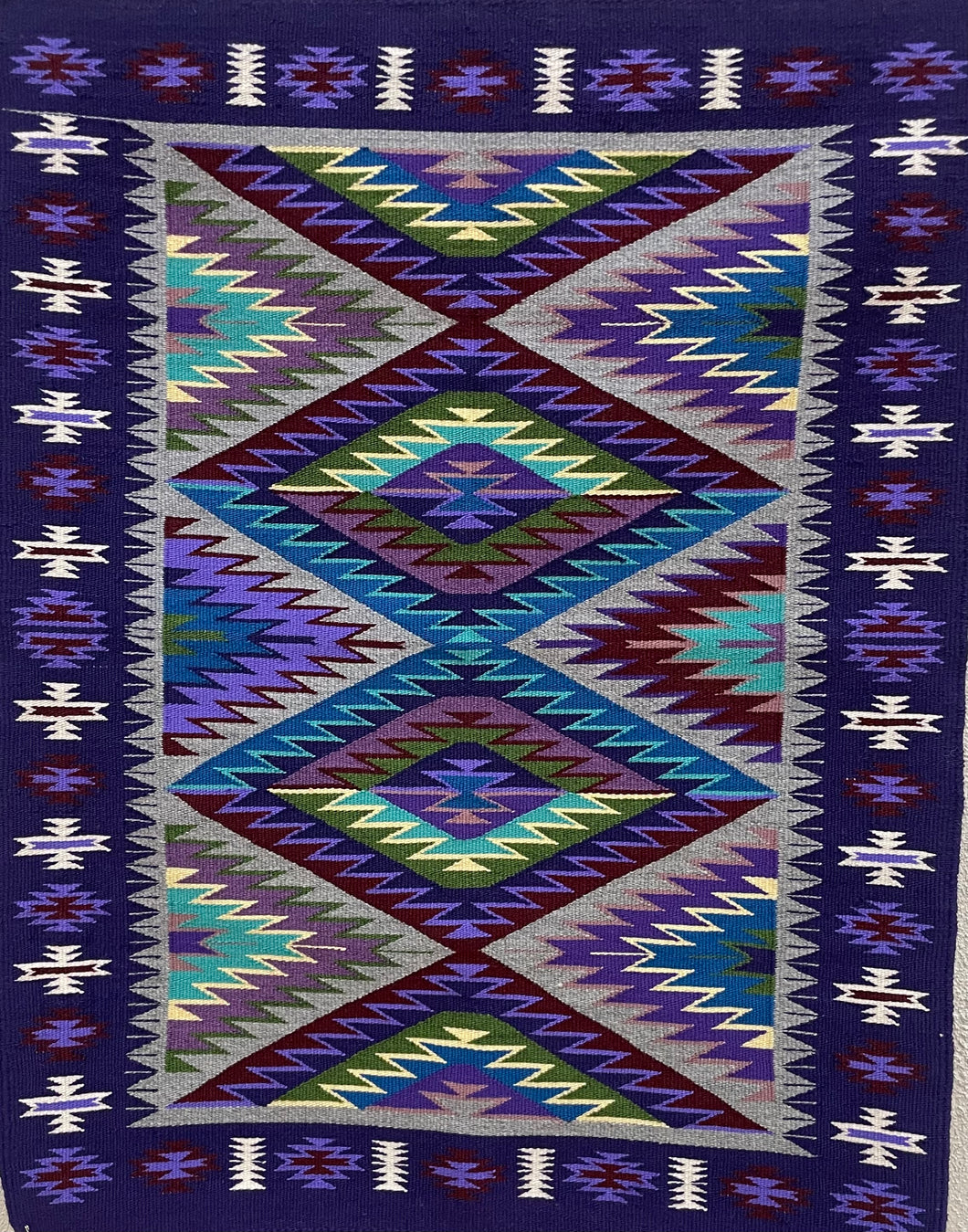 Purple Eye Dazzler Rug