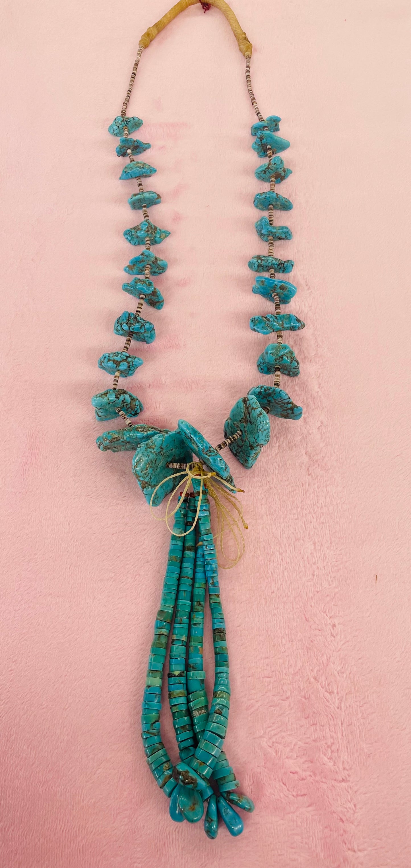 Chunky Turquoise Beads Neckalce