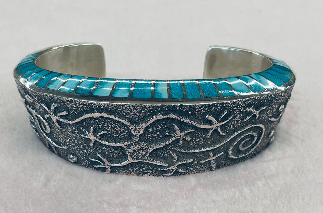 Turquoise and Sterling Silver Bracelet