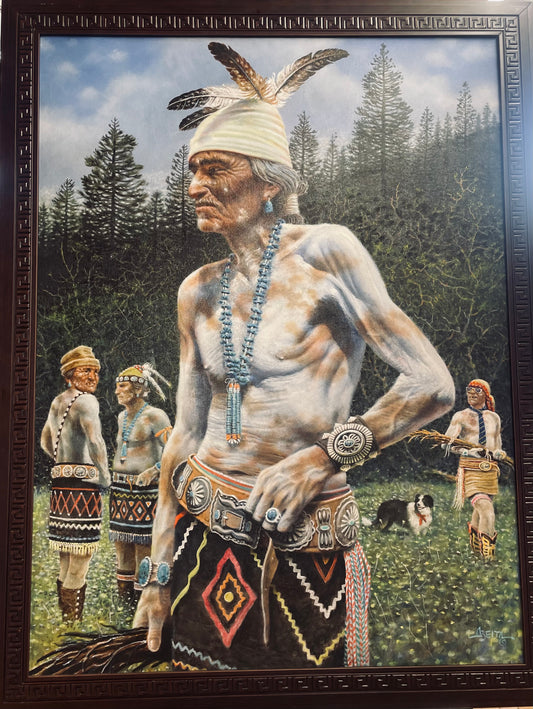 Abeita's Famous Ghost Dancers Painting