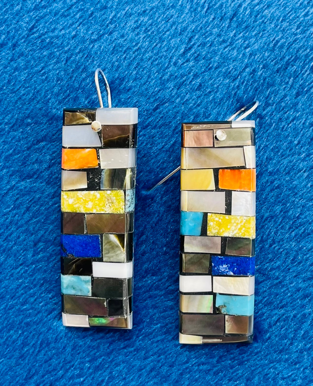 San Felipe Dangle Inlay Earrings