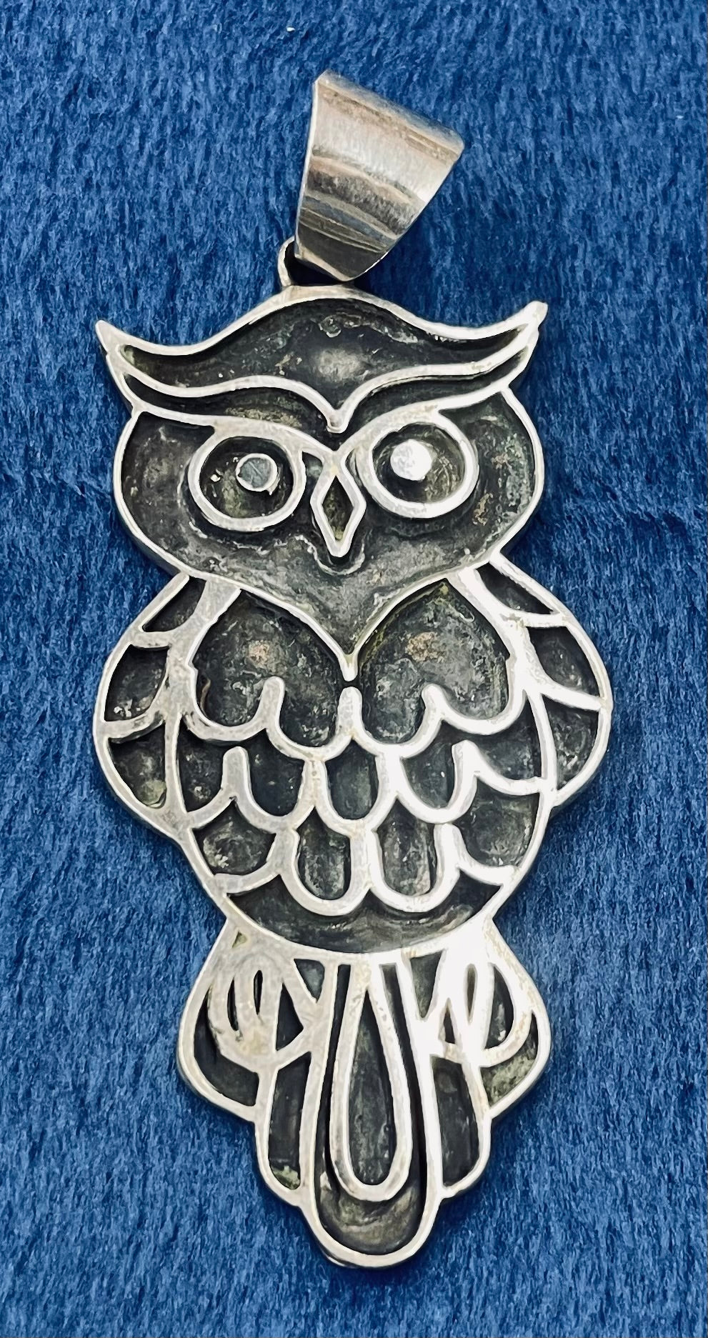 Silver Owl Pendant