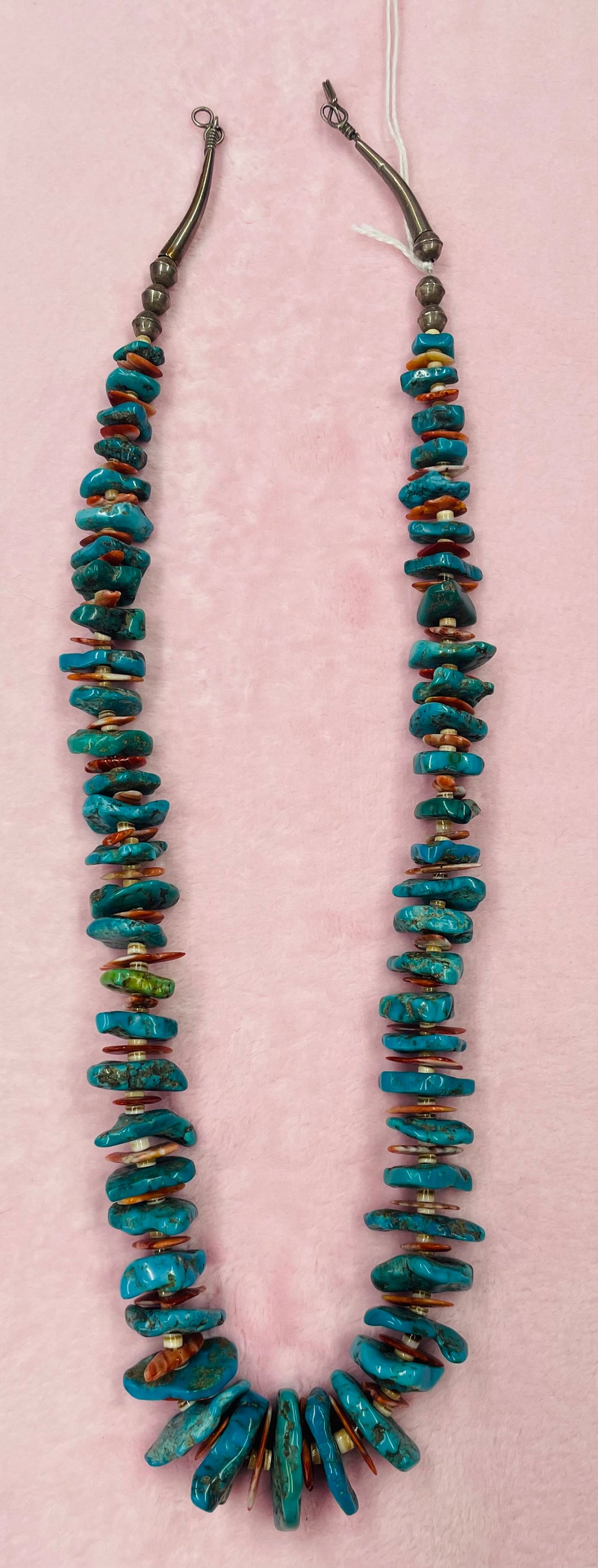 Turquoise Chunk Stone Necklace