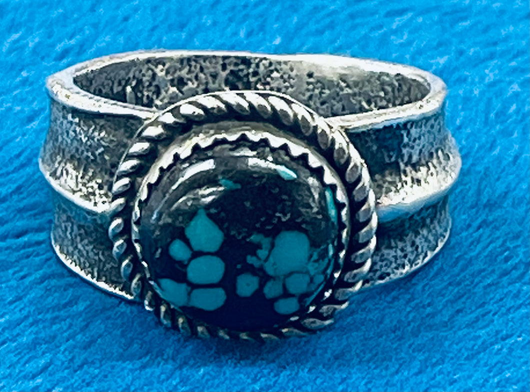 Silver and Turquoise Ring