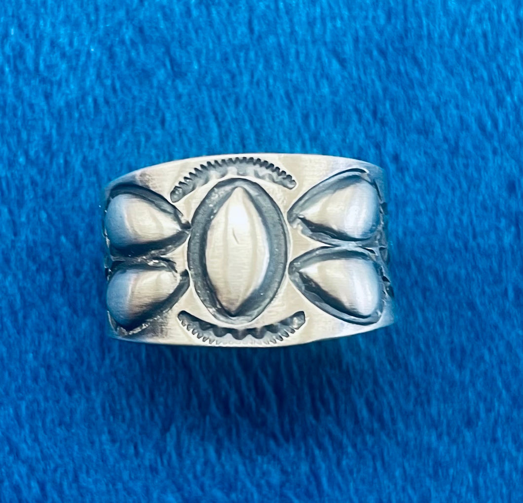 Silver Stamp Ring