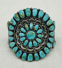 Load image into Gallery viewer, Turquoise Cluster Bracelet
