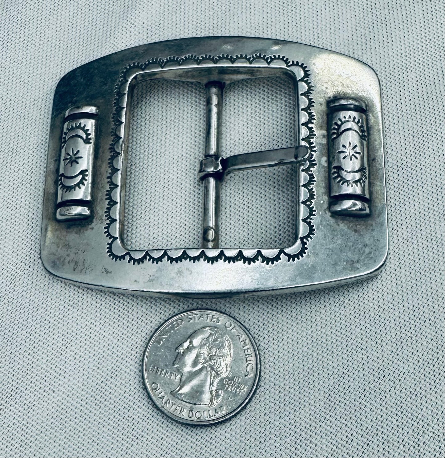 Silver Belt Buckle