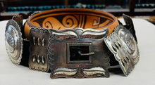 Load image into Gallery viewer, Silver Concho Belt
